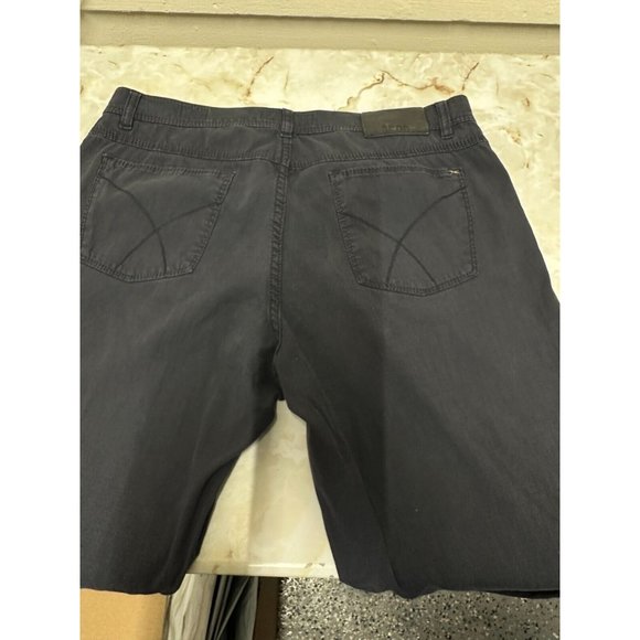 Brax feel good Navy -cooper fancy -regular fit pants Men size 36 - Picture 8 of 11